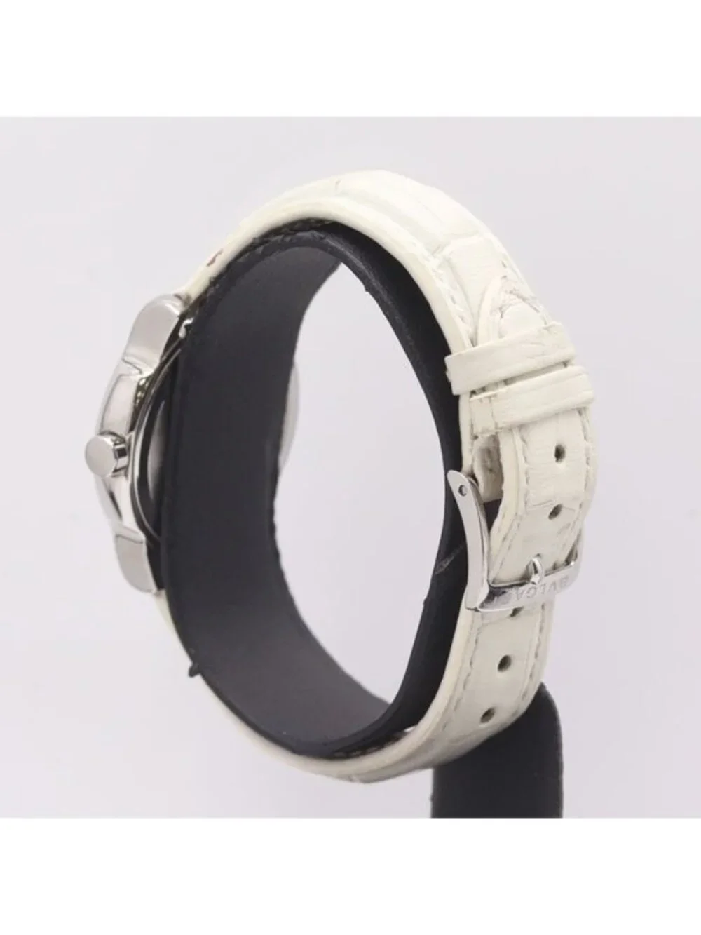 Bvlgari Bulgari Solotempo Quartz Date Black Dial Watch